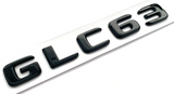 GLOSS BLACK GLC63 FOR MERCEDES GLC63 LIFTGATE REAR TRUNK NAMEPLATE EMBLEM BADGE