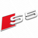 Audi S5 OEM Chrome Rear Letter Tail Nameplate Trunk Emblem Badge Sport Sline