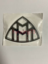 Bright Silve For Mercedes-Benz Maybach Trunk Emblem Rear Badge Standing S Class