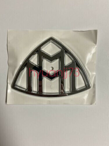 Bright Silve For Mercedes-Benz Maybach Trunk Emblem Rear Badge Standing S Class