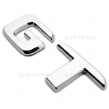 17-21 AMG GT Letter Emblem 3D Trunk Logo Nameplate Badge Decorate OEM Chrome