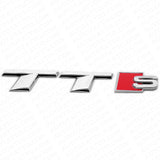 Audi TT S OEM Chrome Rear Letter Tail Nameplate Trunk Emblem Badge Sport