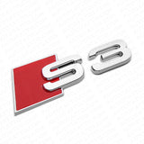 Audi S3 OEM Chrome Rear Letter Tail Nameplate Trunk Emblem Badge Sport Sline