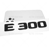 17-21 E300 AMG Letter Emblem 3D Trunk Logo Nameplate Badge Decorate Gloss Black