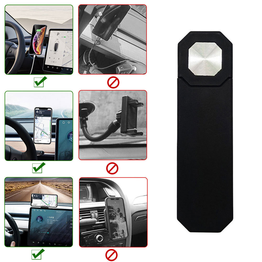 Magnetic Phone Holder Dashboard Screen Side Mount For Tesla Car Accessories