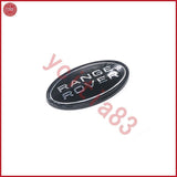 6PCS RANGE ROVER & SPORT SUPERCHARGED Black Emblem Logo Front Rear Hood
