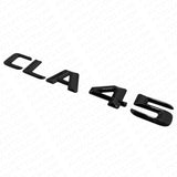 14-16 CLA 45 Emblem Trunk Lid Letter Nameplate Badge Decorate AMG Gloss Black