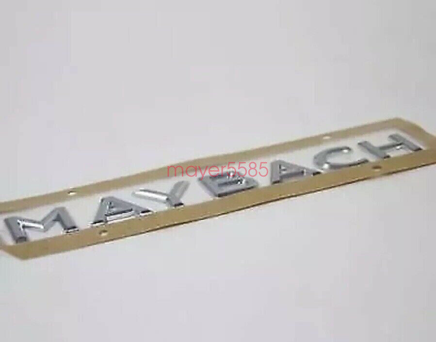 1PC Brand New ABS For Mercedes Benz Maybach Letters Trunk Emblem Badge Sticker