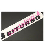 Black GLC43 AMG BITURBO 4MATIC Trunk Fender Badges Emblems for Mercedes ben