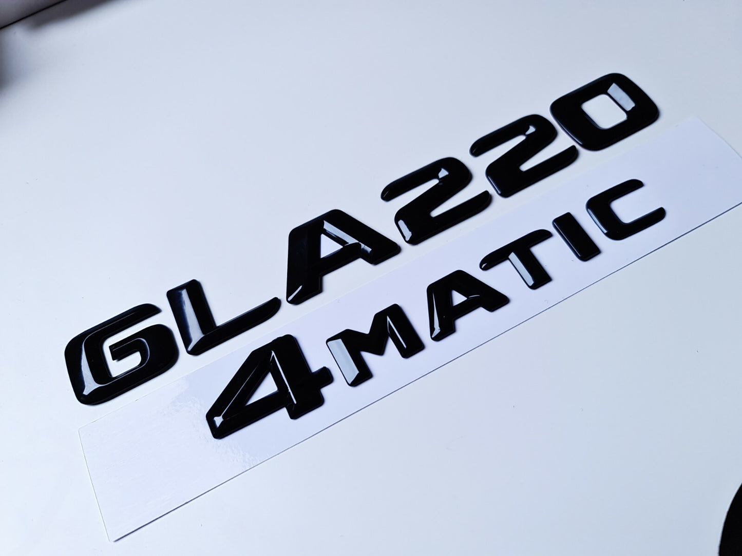 GLA220 4matic Black Letter Number Rear Boot Badge Emblem For GLA Class Mercedes