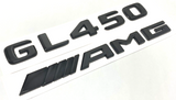 BLACK GL450+AMG FOR MERCEDES REAR TRUNK EMBLEM BADGE NAMEPLATE DECAL NUMBERS