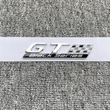 New Chrome GT Black Series AMG Emblem Rear Lid Badge For Mercedes GTS GTR R190