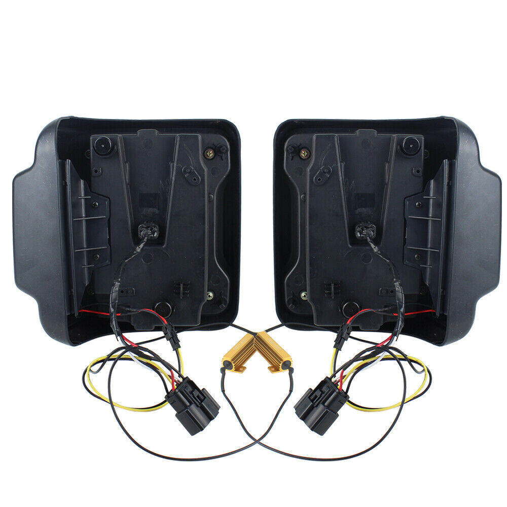 Euro Red Led Taillights Brake Reverse Turn Signal Lights for JL 2018-19