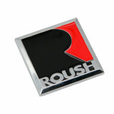 NEW 2x 3D Roush R Metal Fender Emblem Badge car body Stickers for ALL CARS