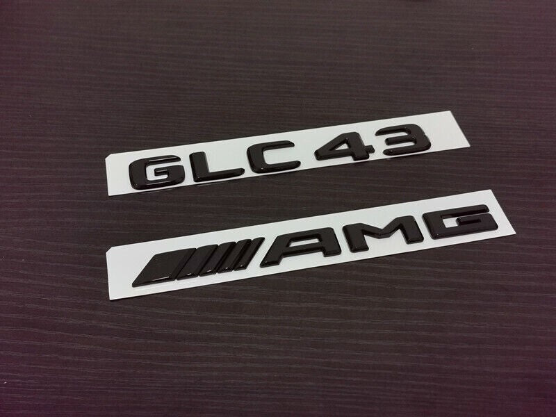 For Mercedes-Benz GLC43 AMG Rear Trunk Emblem Badge All Years Series X253 C253