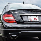 08-14 C 300 Emblem Trunk Lid Letter Logo Nameplate Badge Decoration AMG Black