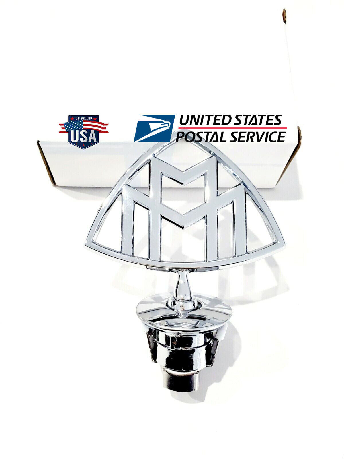 MB-MLS Maybach Hood Emblem Ornament Badge Standing Mercedes Benz S600 500 W222 C