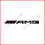 Gloss Black & Red C43 S AMG BITURBO 4MATIC Badge Emblem Set For Mercedes Benz