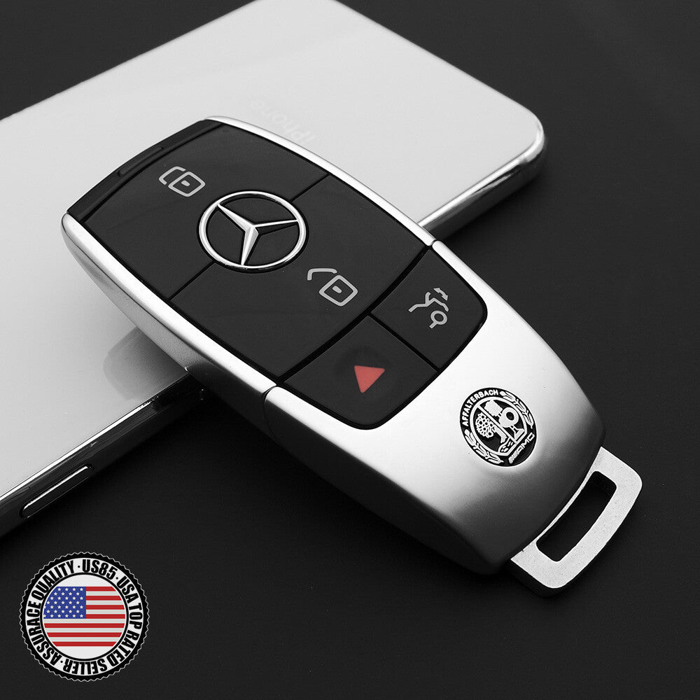AMG Laurel New Remote Key FOB Cover Holder Protect Replace For Mercedes Sport