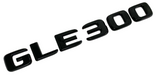 GLOSS BLACK GLE300 FOR MERCEDES REAR TRUNK EMBLEM BADGE NAMEPLATE DECAL NUMBERS