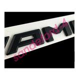 Black C43 AMG BITURBO 4MATIC Trunk Fender Badges Emblems for Mercedes ben
