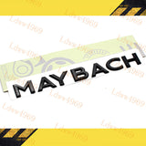 4pcs Gloss Black ABS Trunk Emblem Badge Sticker for S-Class W222 Maybach S450