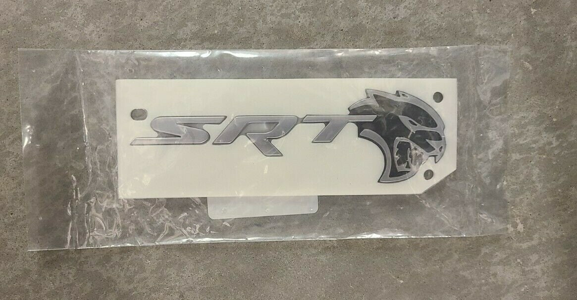 OEM MOPAR 2017-2021 DODGE CHALLENGER CHARGER SRT HELLCAT BADGE NEW 68312272AA