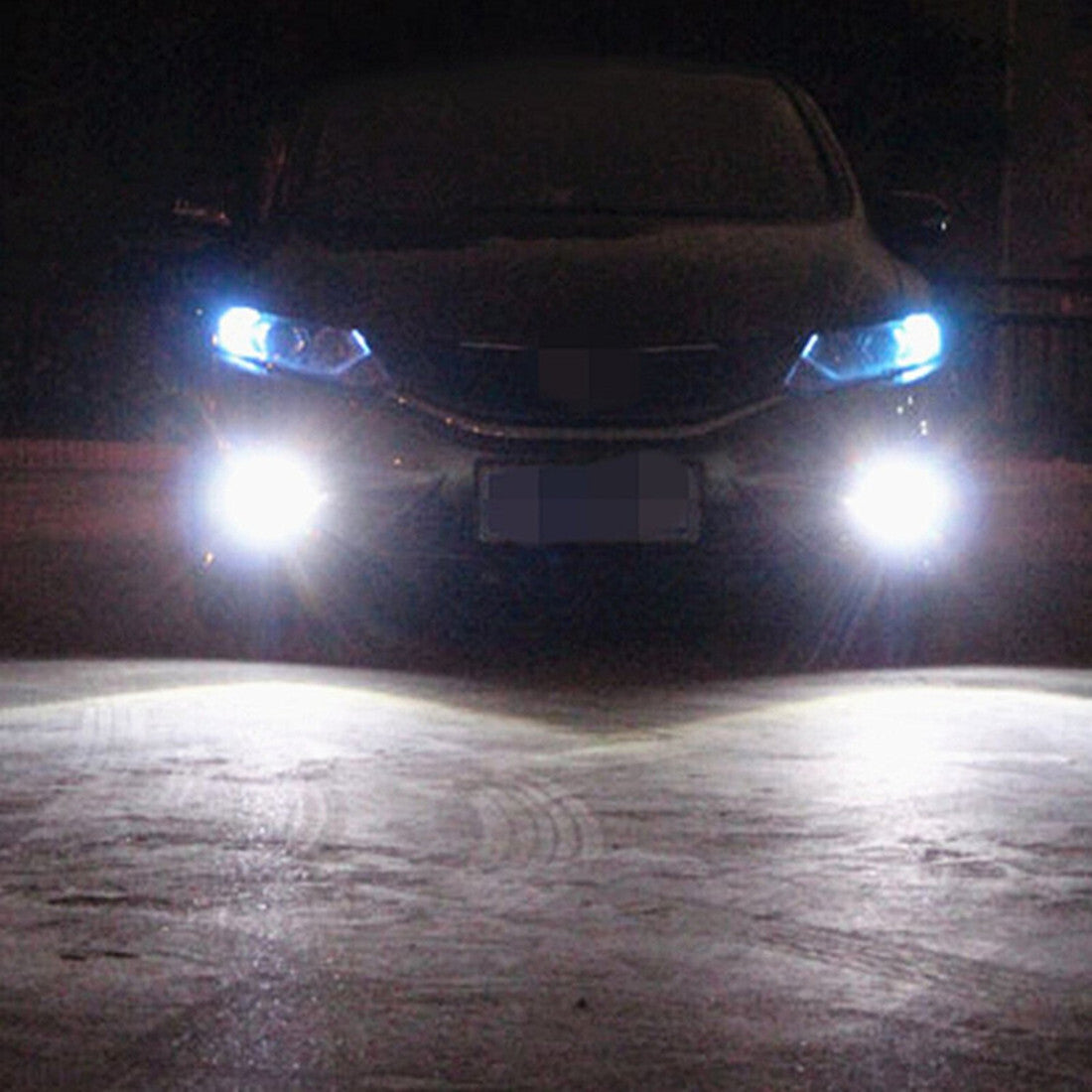 LED Fog Light Bulbs H8 H16 H11 Fog Light Bulb White 6500K High Power DRL Lamps