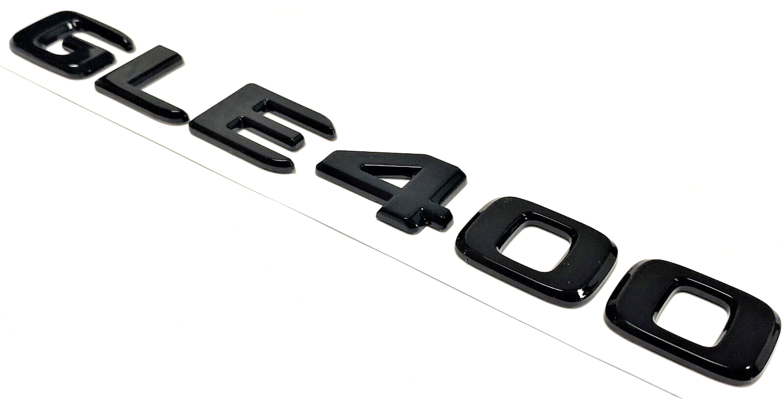 GLE400 GLOSS BLACK FOR MERCEDES REAR TRUNK EMBLEM BADGE NAMEPLATE DECAL LETTERS