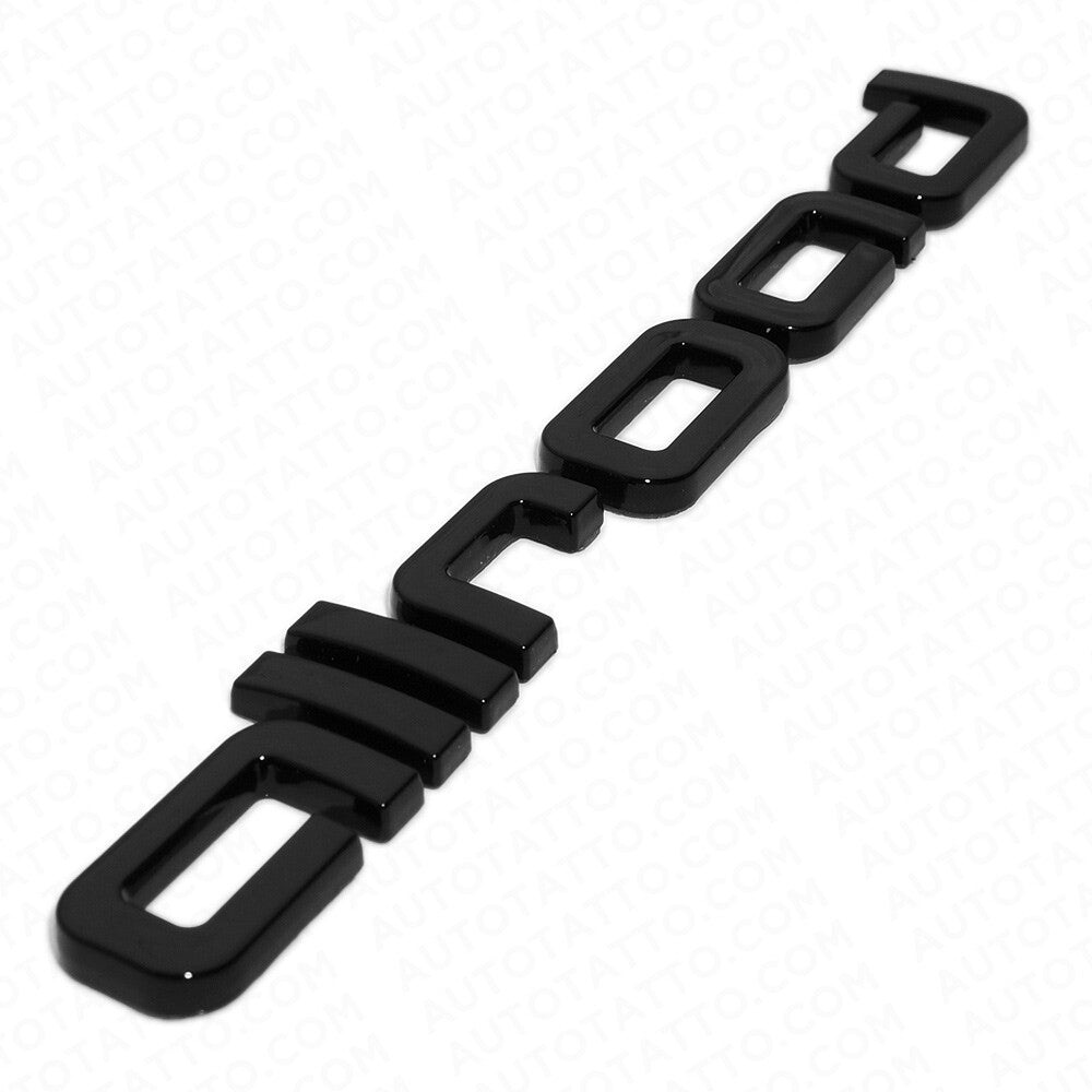 Audi Allroad Gloss Black Rear Letter Liftgate Nameplate Trunk Emblem Badge Sline