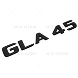 17-20 GLA 45 AMG Rear Letter Emblem Liftgate Logo Nameplate Badge Matte Black