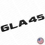15-16 GLA 45 AMG Rear Letter Emblem Liftgate Logo Nameplate Badge Gloss Black