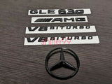 Gloss Black GLE63S AMG V8 BITURBO Star PACKAGE Trunk Emblem Badge Sticker W166