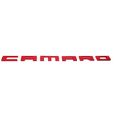 2pcs Camaro Emblem 2010-2015 Side Fender Badge Letter Nameplate Matte Red