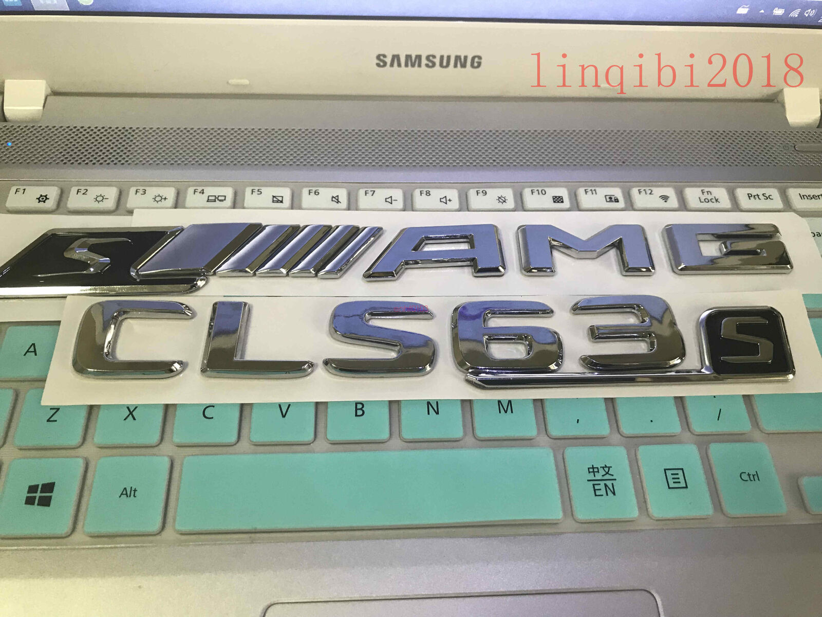 NEW "CLS63s + sAMG" High quality Rear Trunk Emblem Decal Badge FOR Mercedes Benz