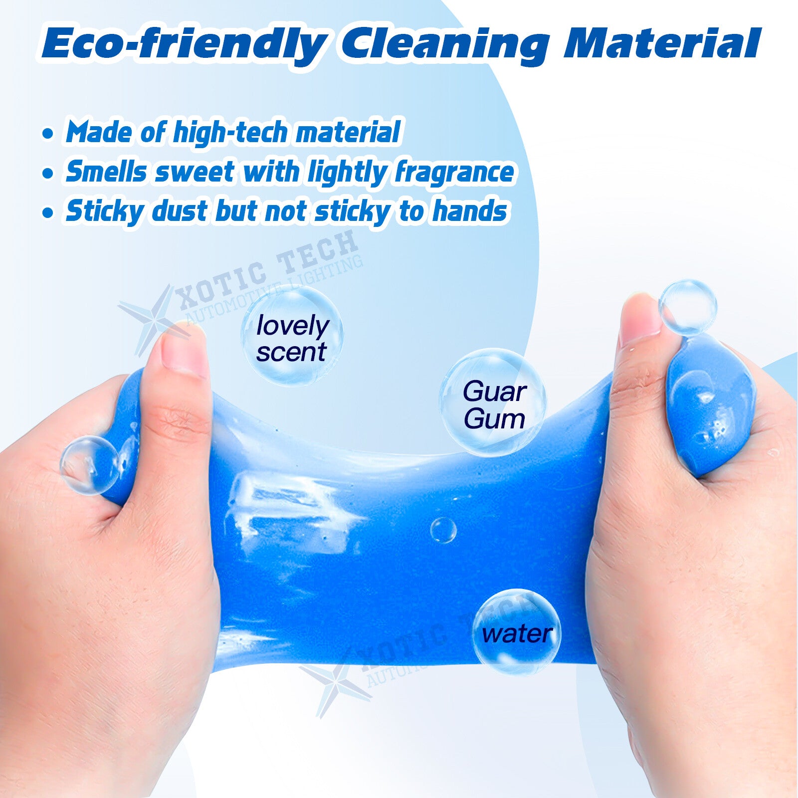 Car Cleaning Gel Automotive Dust Crevice Cleaner Slime Goop Home Detail Removal