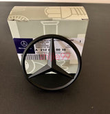 Matte Black OEM size REAR TRUNK STAR Emblem For Mercedes-Benz A W177 A45S AMG