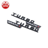 TURBO 4MATIC+ PLUS Fender AMG Emblem Gloss Black Badge For E53 CLS53 GLE53 GT53