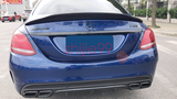 For Mercedes-Benz A Class W176 Matte Black Rear Star Badge Emblem W176 AMG