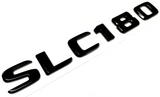 GLOSS SLC180 BLACK FOR MERCEDES REAR TRUNK EMBLEM BADGE NAMEPLATE DECAL LETTERS