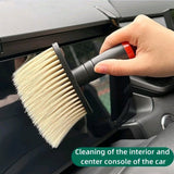 Car Accessories Wash Brush Air Conditioner Outlet Brush Tool Car Cleaning