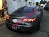 Black GLC43 AMG BITURBO 4MATIC Trunk Fender Badges Emblems for Mercedes ben