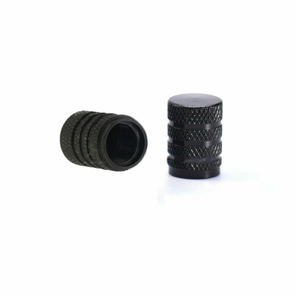4x Aluminium Car Wheel Tyre Valve Stem Air Dust Cover Screw Caps Car Accessories