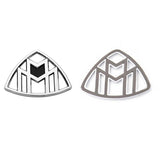 Mercedes Maybach Rear Trunk Lid vertical Emblem Silver OE Badge For S-Class W222