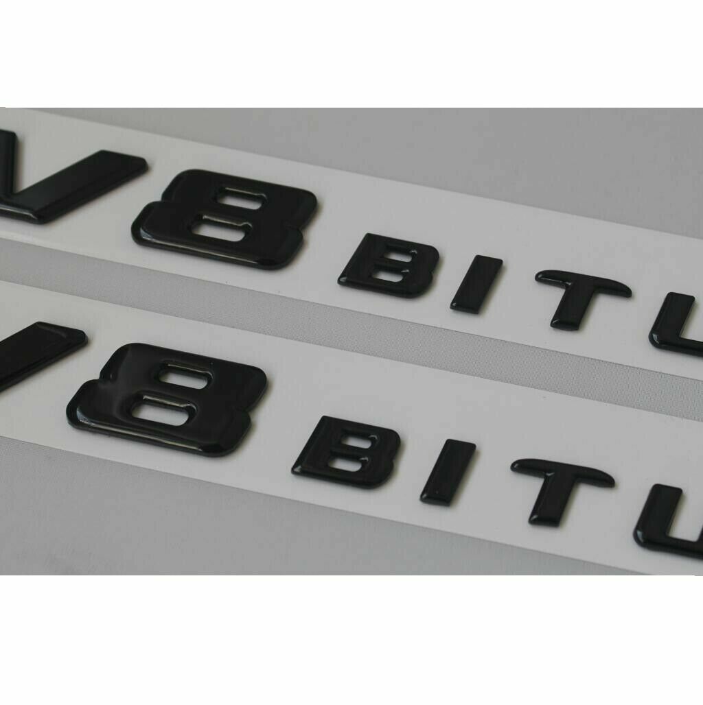 Gloss Black GLE63s for AMG V8 BITURBO Badges Emblems for Mercedes  W166 C292