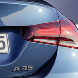 A35 AMG Letter Emblem 3D Trunk Logo Nameplate Badge Decorate Sport OEM Chrome
