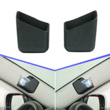 2pcs Black Car Interior Accessories Glasses Organizer Storage Bag Box Holder