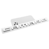 2pcs Camaro Emblem 2010-2015 Side Fender Badge Letter Nameplate Silver Chrome