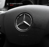 Mercedes Benz Steering Wheel Replace Badge Emblem W204 205 GLA GLC CLA A E Class
