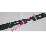 Black A45 AMG TURBO 4MATIC Trunk Fender Letters Badges Emblems for Mercedes  ben